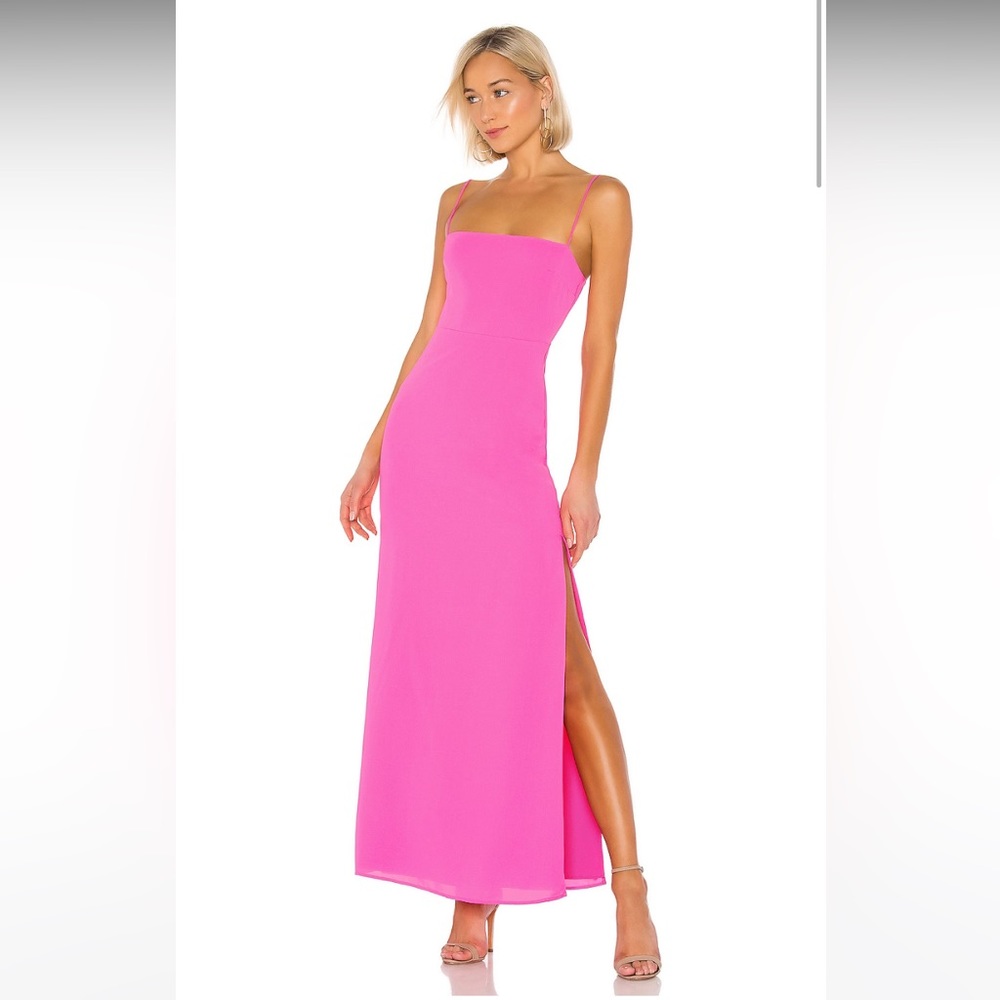 superdown Pink Maxi Dress